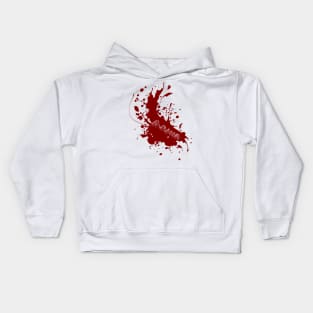 Maroon - wine splash inspired by Taylor Swift Midnights Kids Hoodie